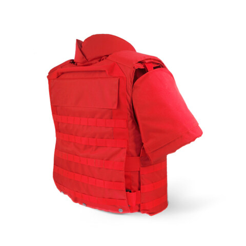 Military Full Protection Bulletproof Jacket Red Color BV0566